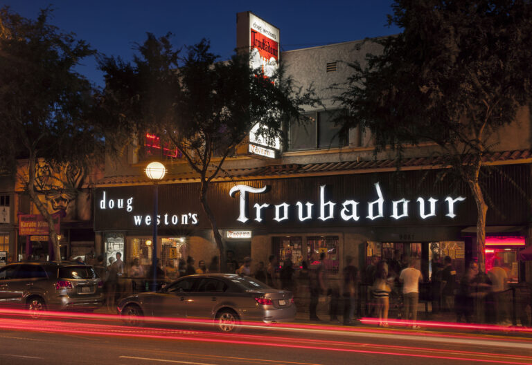 THE TROUBADOUR: racconti e storie da un leggendario luogo di culto
